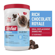 SlimFast Original Meal Replacement Shake Mix - Rich Chocolate Royale, 20.18 oz