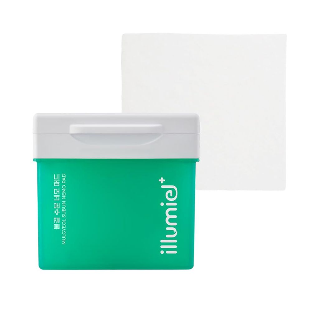 Illumiel Aqua Hydrating Square Toner Pads (Turquoise ) – 60 Pads