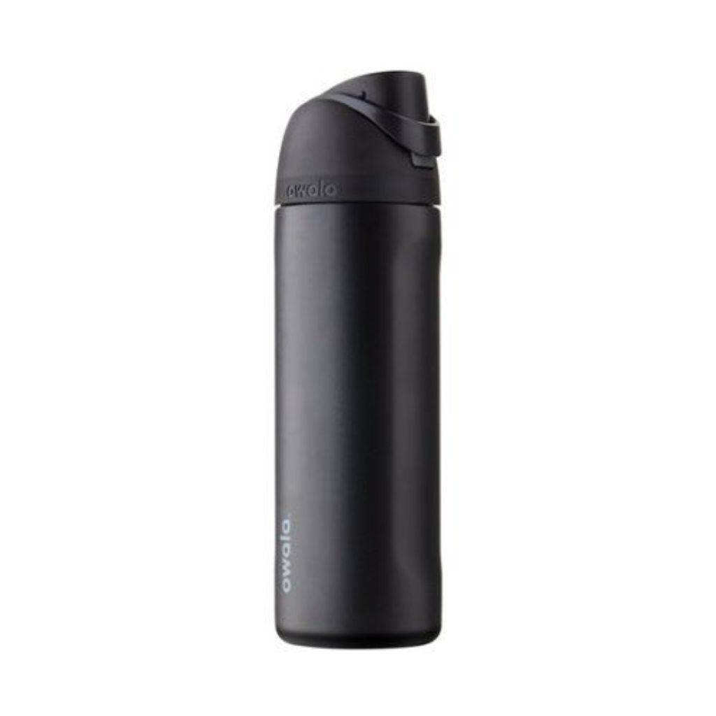 Owala 24oz FreeSip Stainless Steel Water Bottle - Very Very Dark