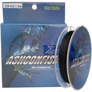 Ashconfish Braided Fishing Line- 4 Strands Super Strong PE Fishing Wire- 6lb to 100lb Test-100M/300M/500M/1000M(109Yards/328Yards/547Yards/1093Yards)-Abrasion Resistant - Zero Stretch-Multiple Colors