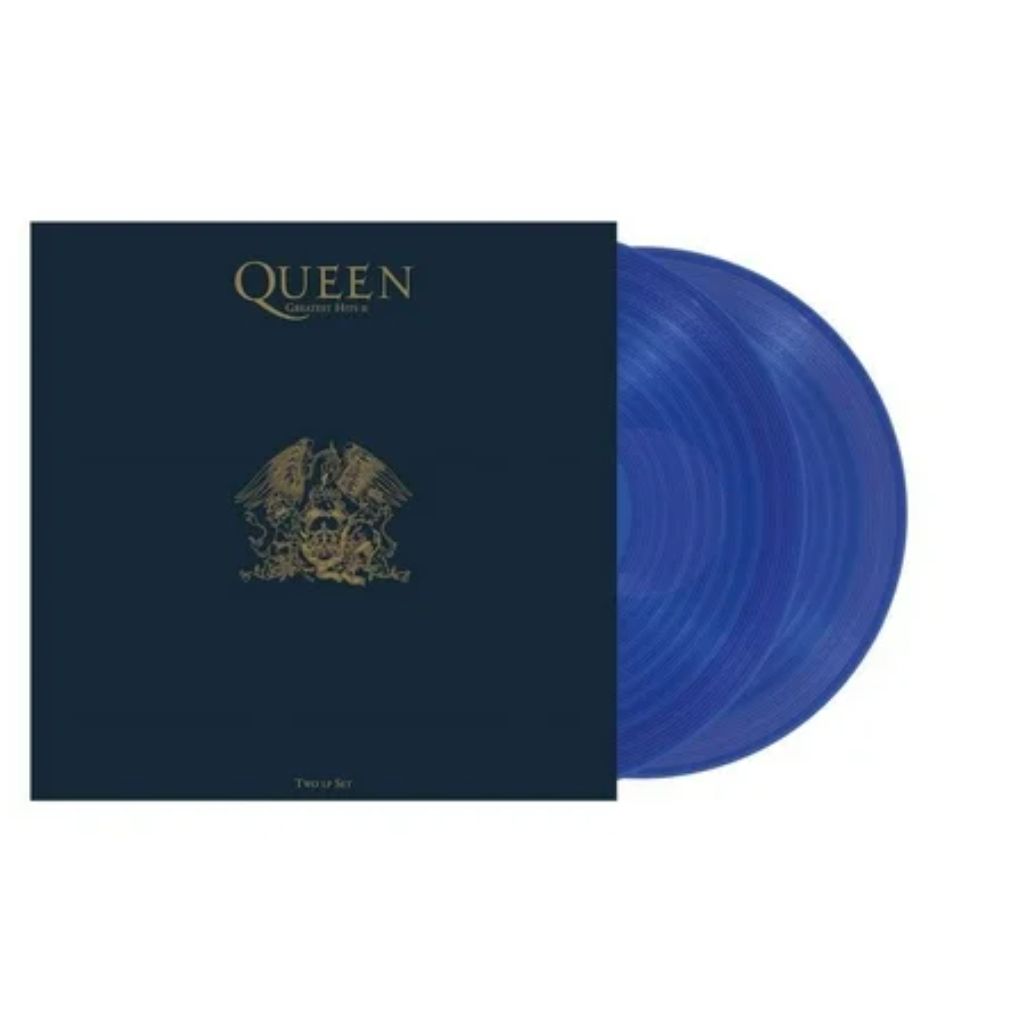 Queen Greatest Hits 2 - Exclusive Limited Edition Blue Colored 2x Vinyl LP