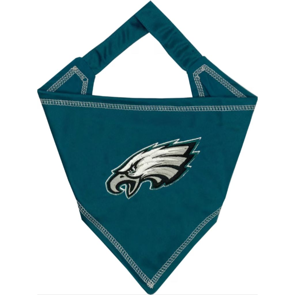Pets First NFL Philadelphia Eagles Throwback Tie Bandana for Dogs - Large/XL