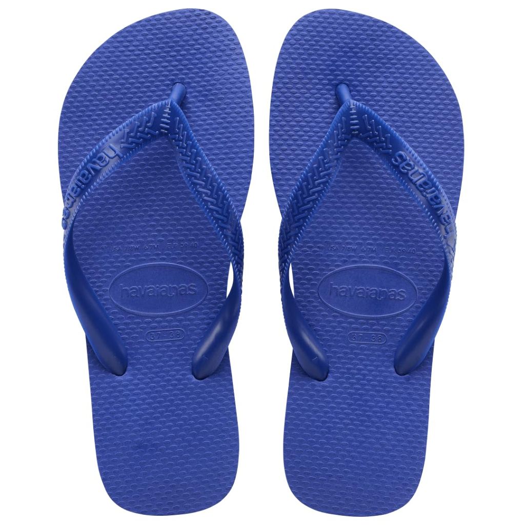Havaianas Top Flip Flops for Unisex - Summer Style Sandals - marine blue, 9/10W - 8M