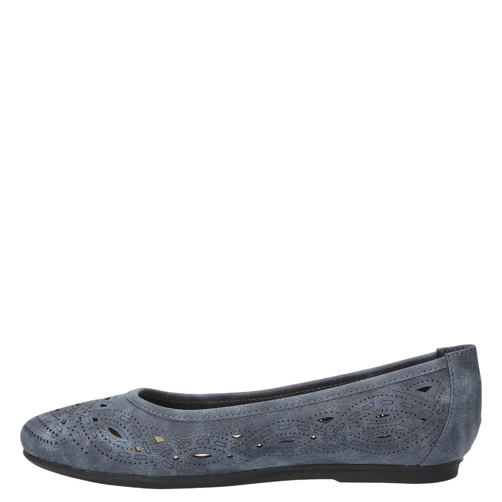 Easy Street Womens Jackie Sandal, Navy - size 11