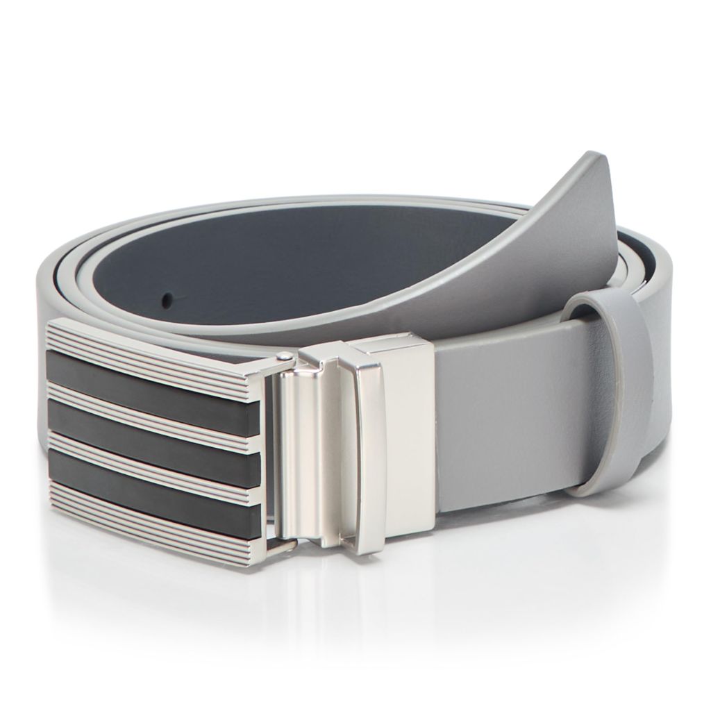 Adidas Men's Ultimate365 Tour 3-Stripes Belt, Grey Three, One Size