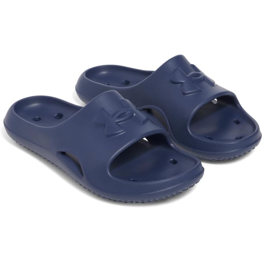 Under Armour Men's Locker V Slide Sandals - Blue, Size 11