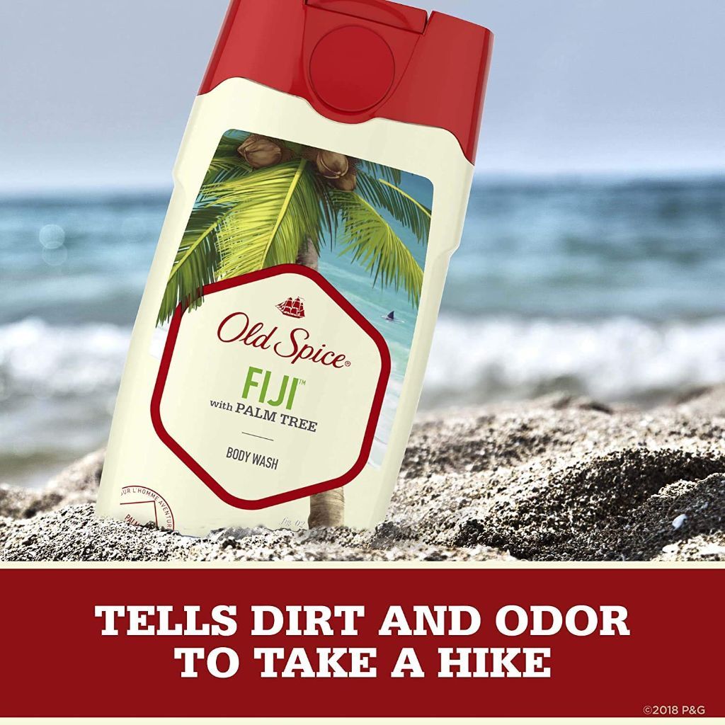 Old Spice Men's Body Wash - Fiji (Palm Tree + Coconut), 25 fl. oz.