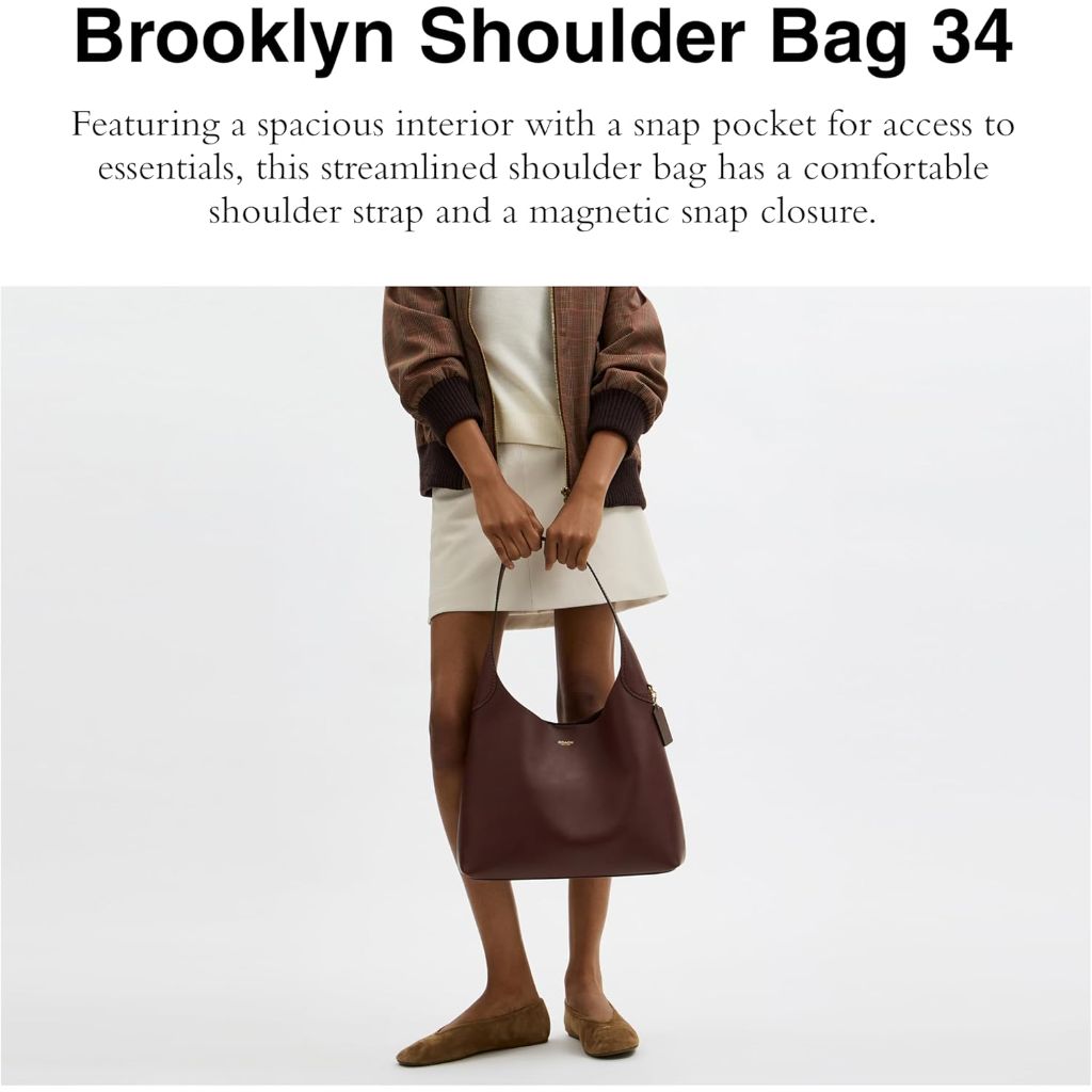 Coach Brooklyn Shoulder Bag 34 - 34", Acre