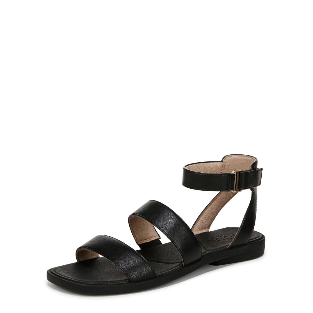Naturalizer SOUL Women's Fiesta Sandal Black 7.5 W