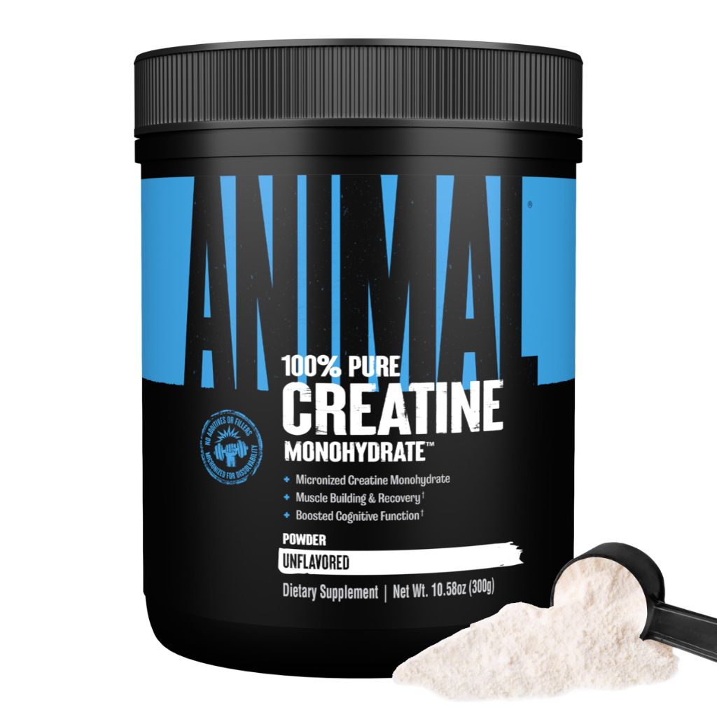 Animal 100% Pure Creatine Monohydrate Powder - Unflavored, 10.58oz.
