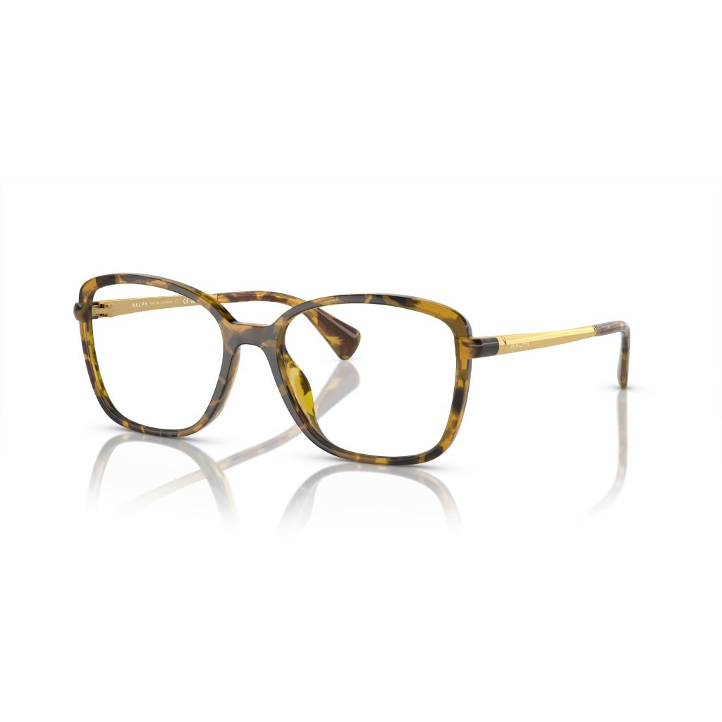 Ralph by Ralph Lauren Women's RA7156U 5836 Universal Fit Eyewear Frames - Yellow Havana, 54/17/140