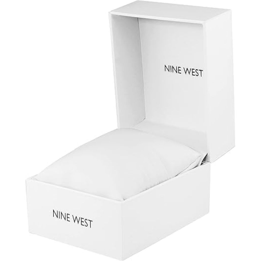 Nine West Women's Rubberized Bracelet Watch - Lavender (NW/2274MALV)