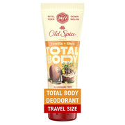 Old Spice Whole Body Deodorant Cream for Men, Travel Size, Vanilla + Shea Scent, 0.8 oz