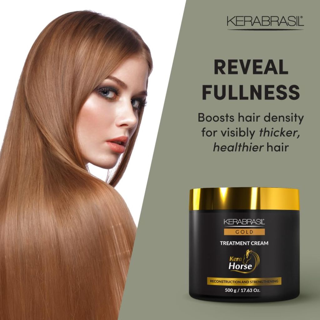 Kerabrasil Kerahorse | Infused with Biotin | Fortified with Keratin Formula for Enhanced Hair Growth & Strength