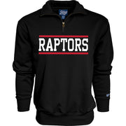 Toronto Raptors NBA Officially Licensed Quarter Zip Sweatshirt Alternate Color, Medium