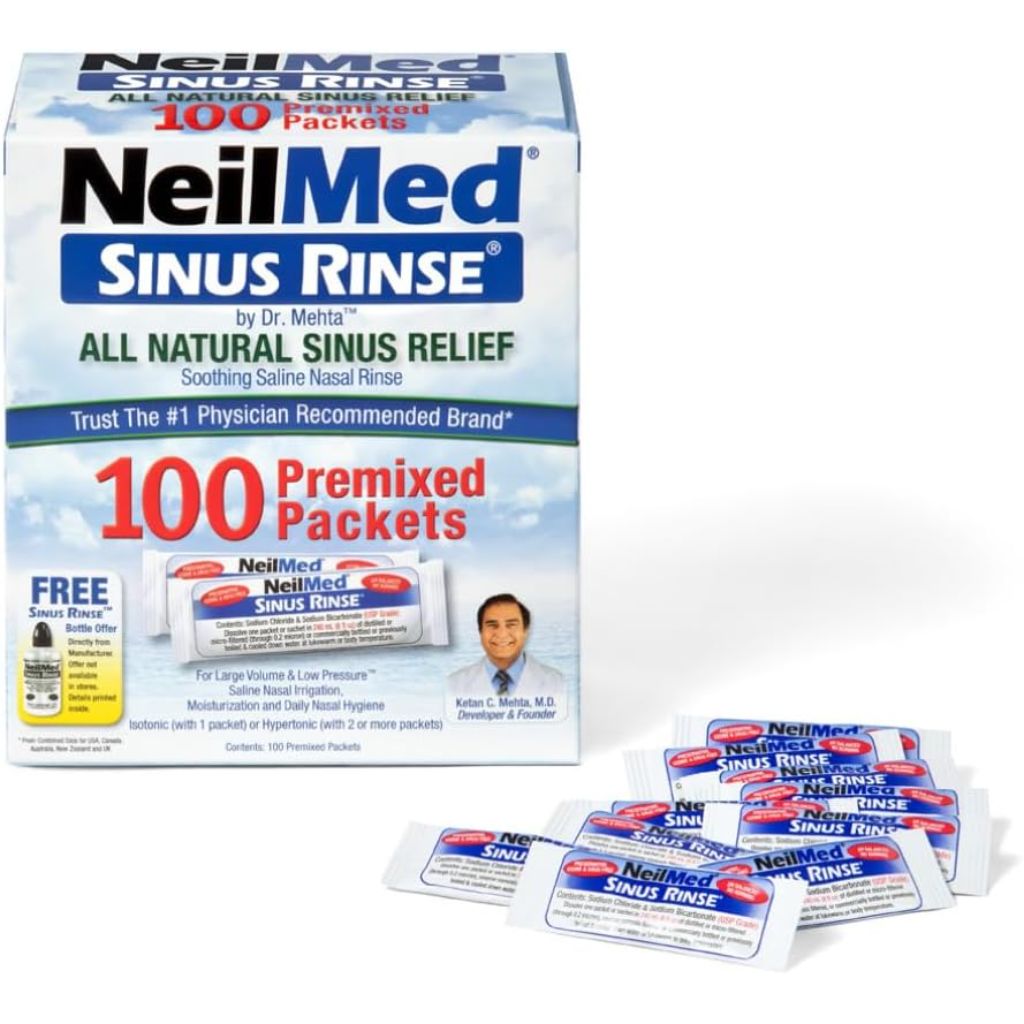 Neilmed Sinus Rinse Sachets - 100 Packets