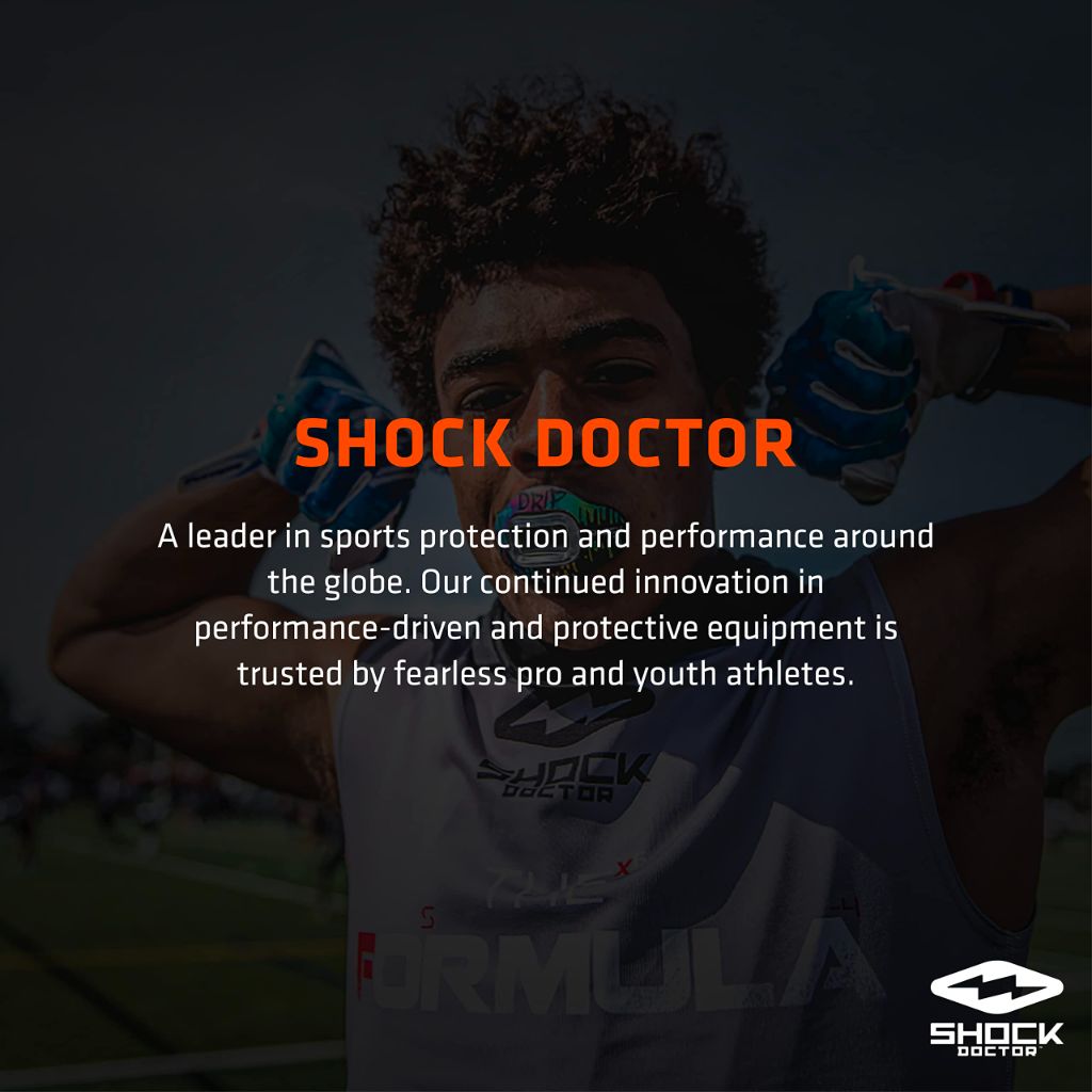 Shock Doctor Athletic Supporter with Cup Pocket, Jock Strap Protection, (Cup Not Included), Black, Adult: XX-Large