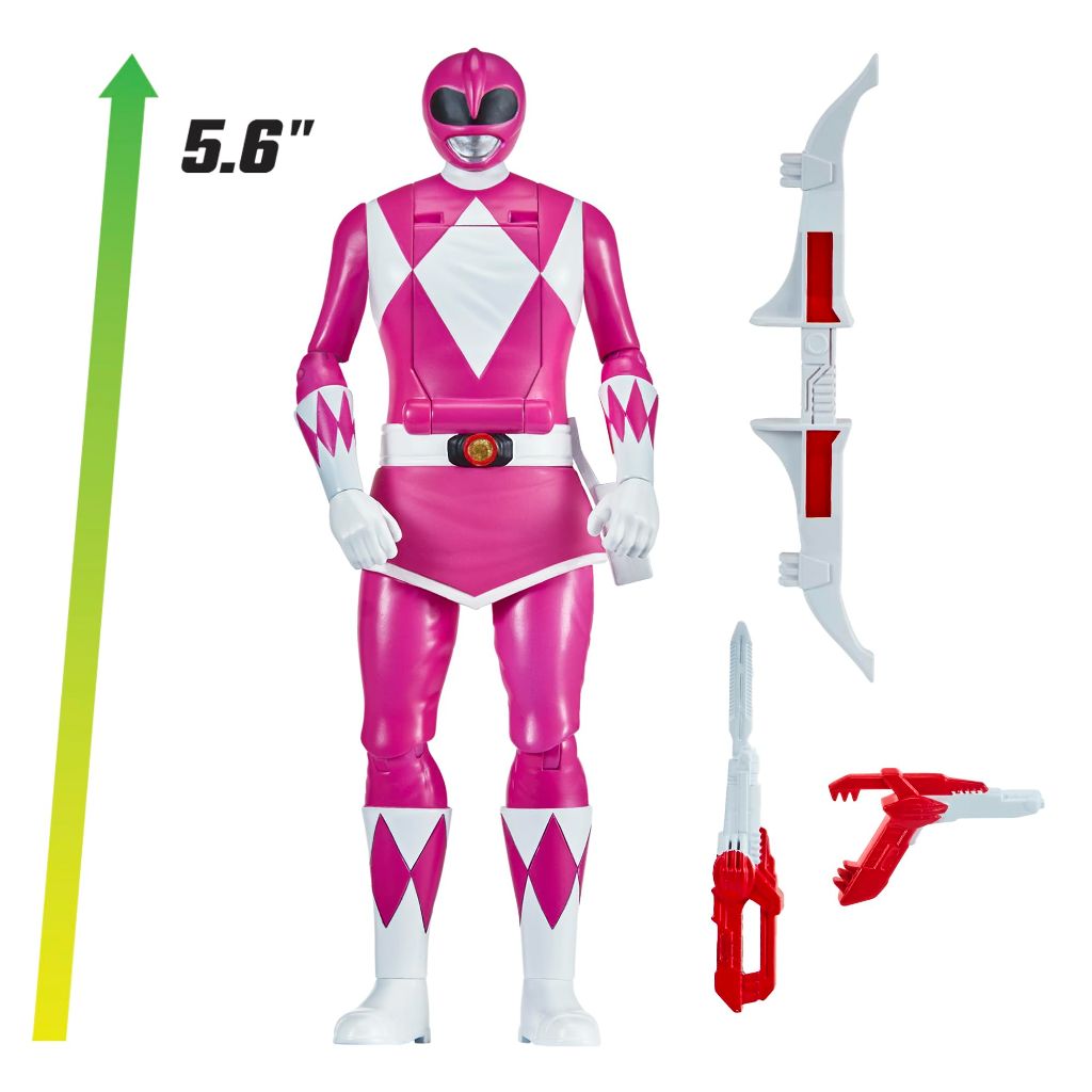 Mighty Morphin Power Rangers: Re-Ignition - Auto-Morphin Pink Ranger Action Figure by Playmates Toys