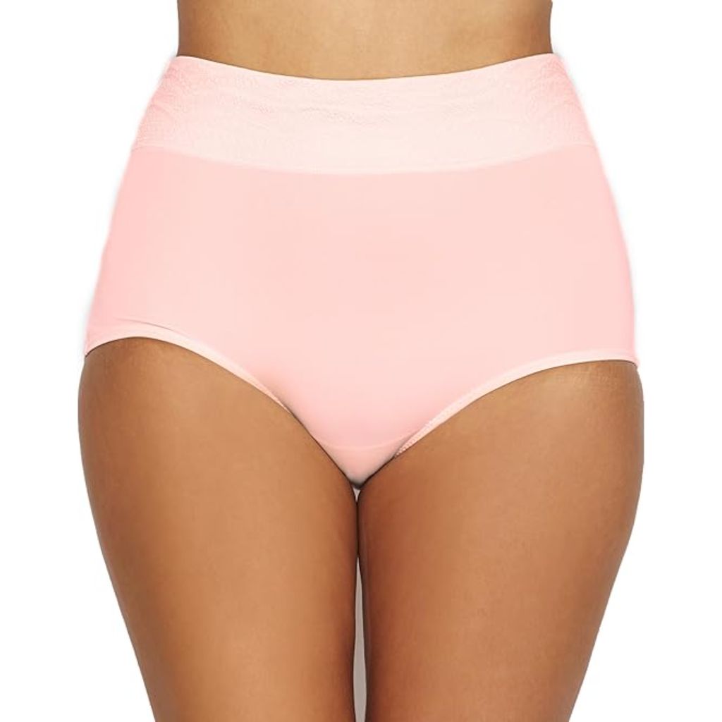 Warners® No Pinching No Problems® Dig-Free Comfort Waist Microfiber Hi-Cut 5138