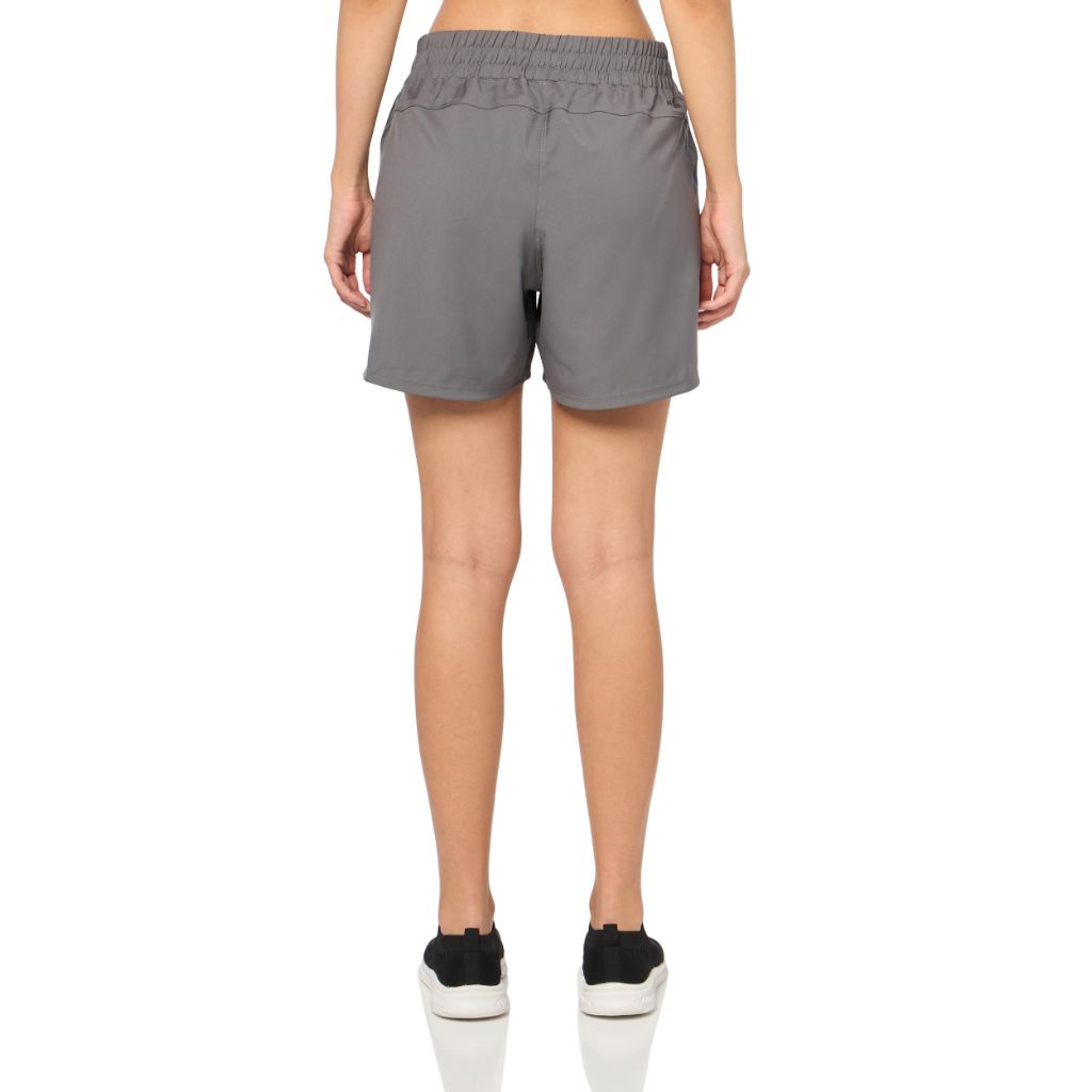 adidas Women's D4T Woven Training Shorts, 5" Inseam - Kansas University, Team Gray (XL)