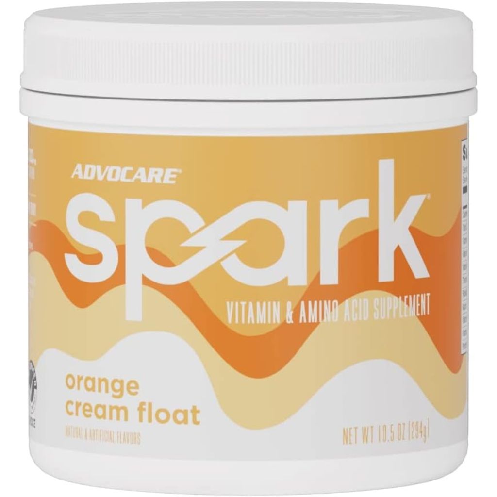 AdvoCare Spark Vitamin & Amino Acid Supplement Powder - Orange Cream Float, 10.5 oz