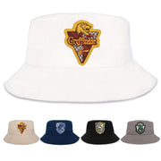 Harry Potter Bucket Hat for Kids, Boy and Girl Sun Hat Kid Ages 4-7 and Big Kids 7-14 | White | Gryffindor