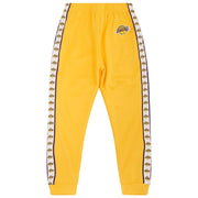 FOCO Los Angeles Lakers NBA Mens Stripe Logo Track Pants - S