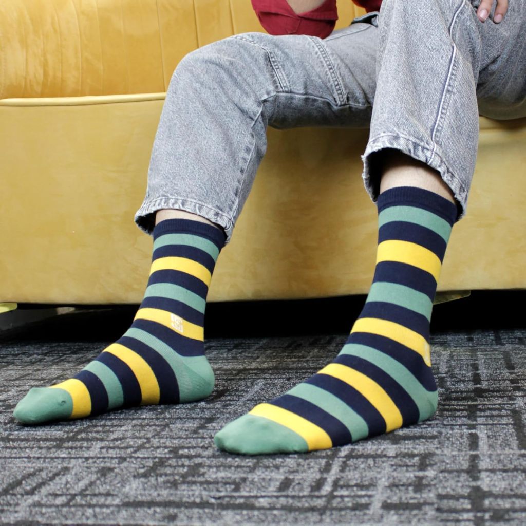 The Sock Street - Men's Dress Socks, 3 Pairs, Size 9-12