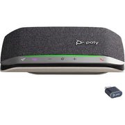 Poly Sync 20+ Personal Portable Bluetooth Speakerphone - USB-C Bluetooth Adapter, Works w/Teams (Certified), Zoom, PC, Mac, Mobile