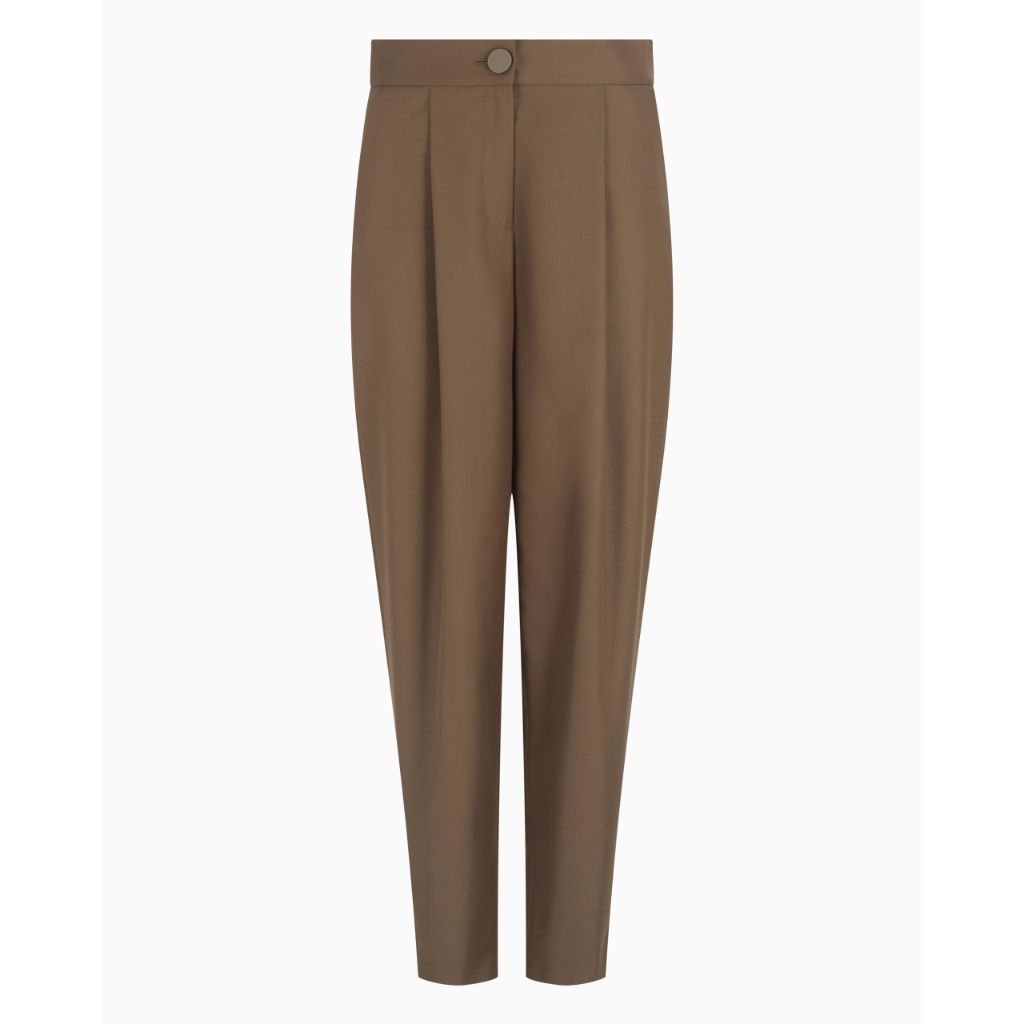 Armani Exchange Women's Pleated Trouser, Doha, 14