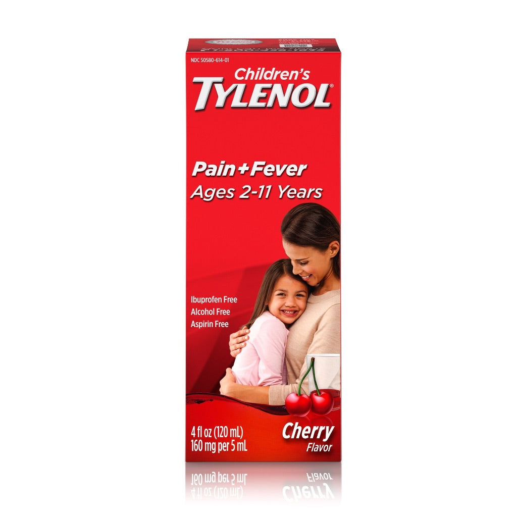 Tylenol, Childrens Oral Suspension, Cherry Blast 4 Oz