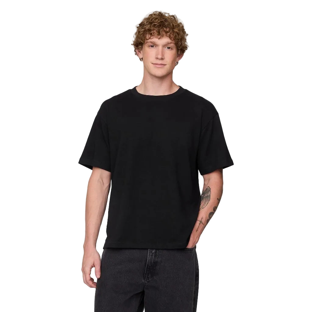 GAP Mens Worldwide Novelty Logo Tee True Black V2 S