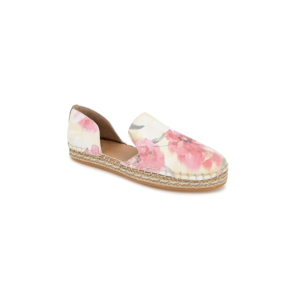 Gentle Souls by Kenneth Cole Women's Seville Sandal, Floral Multi Suede, 11
