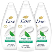 Dove Body Wash - Fresh Care, 15.2 fl. oz. (3 Pack)