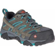 Merrell Women's Moab Vertex Vent Comp Toe Work Shoe, Size: 10.5, Pewter