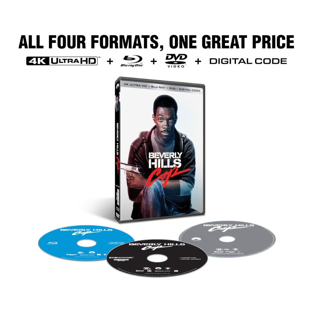 Beverly Hills Cop 4K UHD + Blu-ray + DVD + Digital