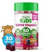 Orgain Kids Super Multivitamin Gummies - Mixed Berry, 60ct.