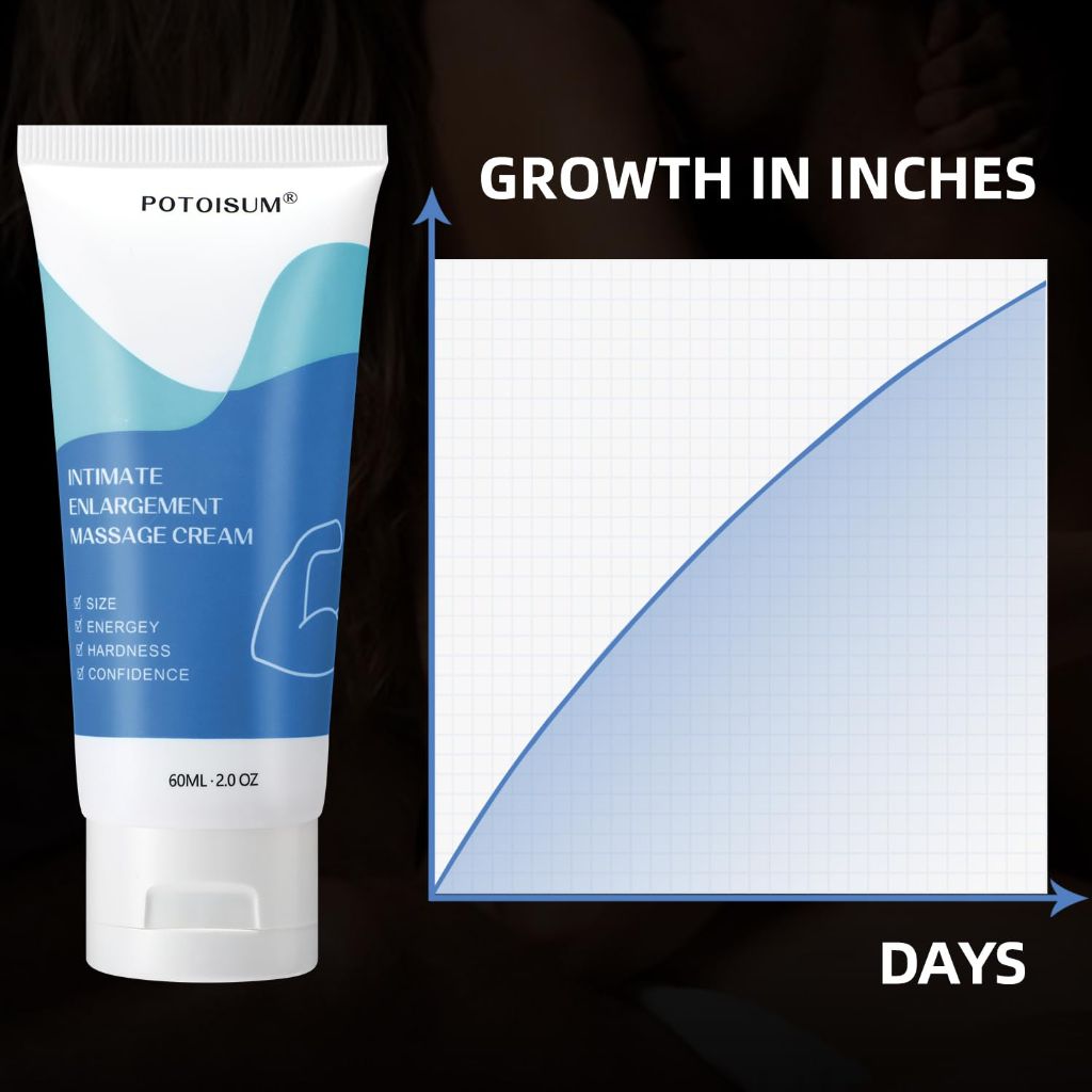 POTOISUM- Penis Enlargement Cream, Male Private Part Massage, Growth & Extender Gel