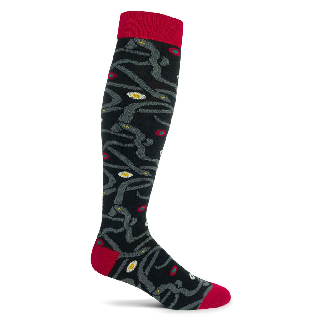 SZ 12-11 Ozone Socks men's Over the Calf Socks | Black