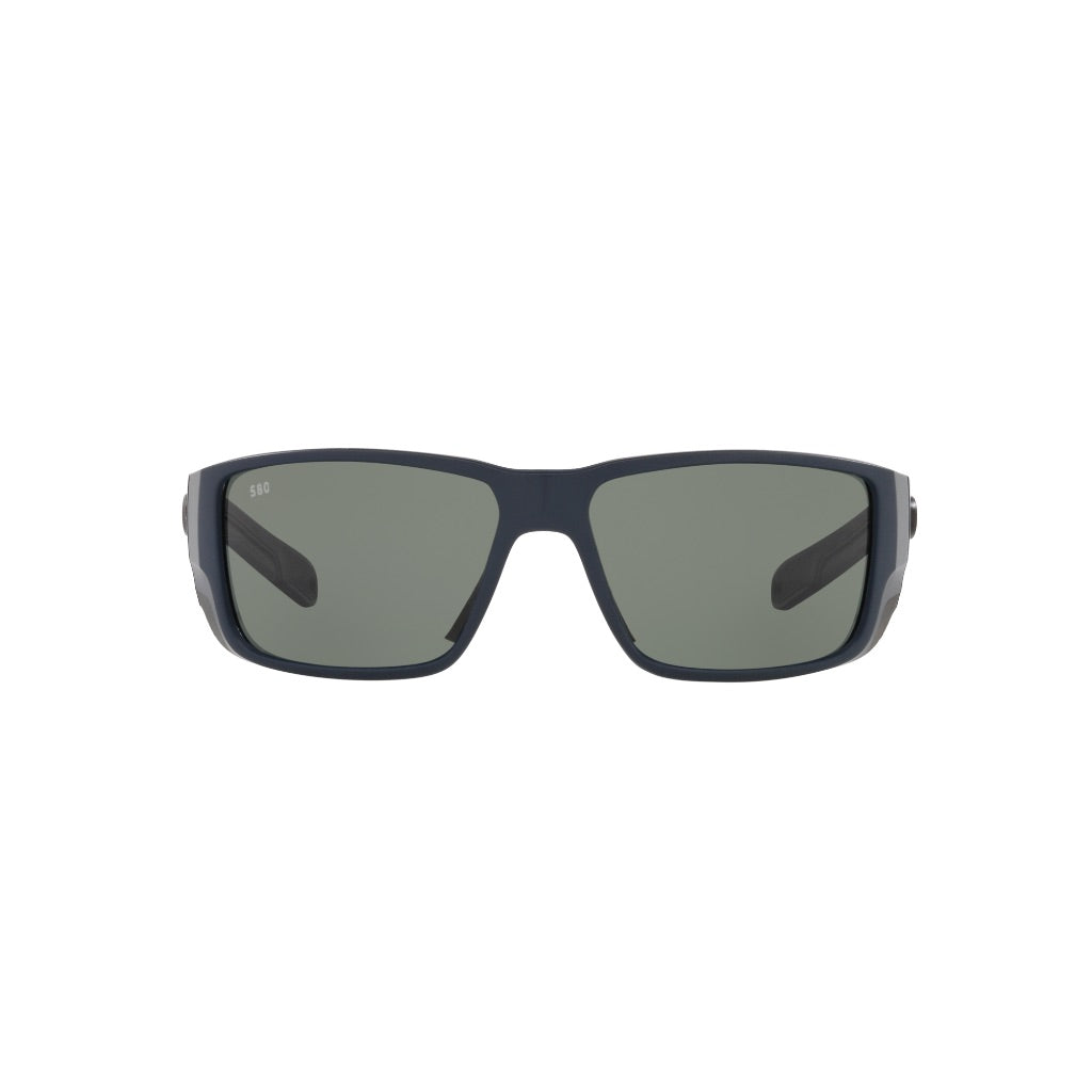 Costa Blackfin PRO Polarized Sunglasses - Matte Black Frame, Gray Mirror Lens