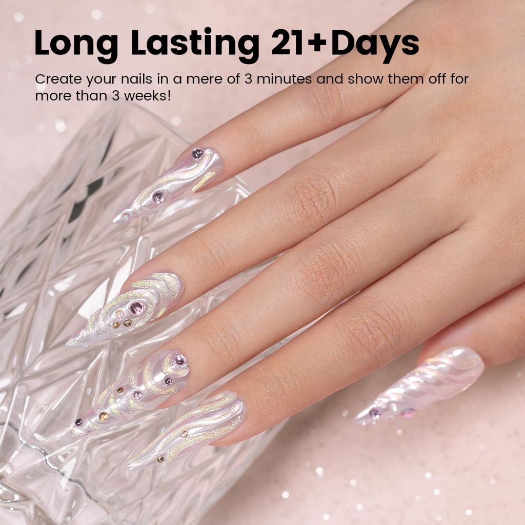RARJSM 3D Nail Art Sculpture Gel Nail Polish  Gel UV LED Curing Requires Nail Decoration Manicure Design
