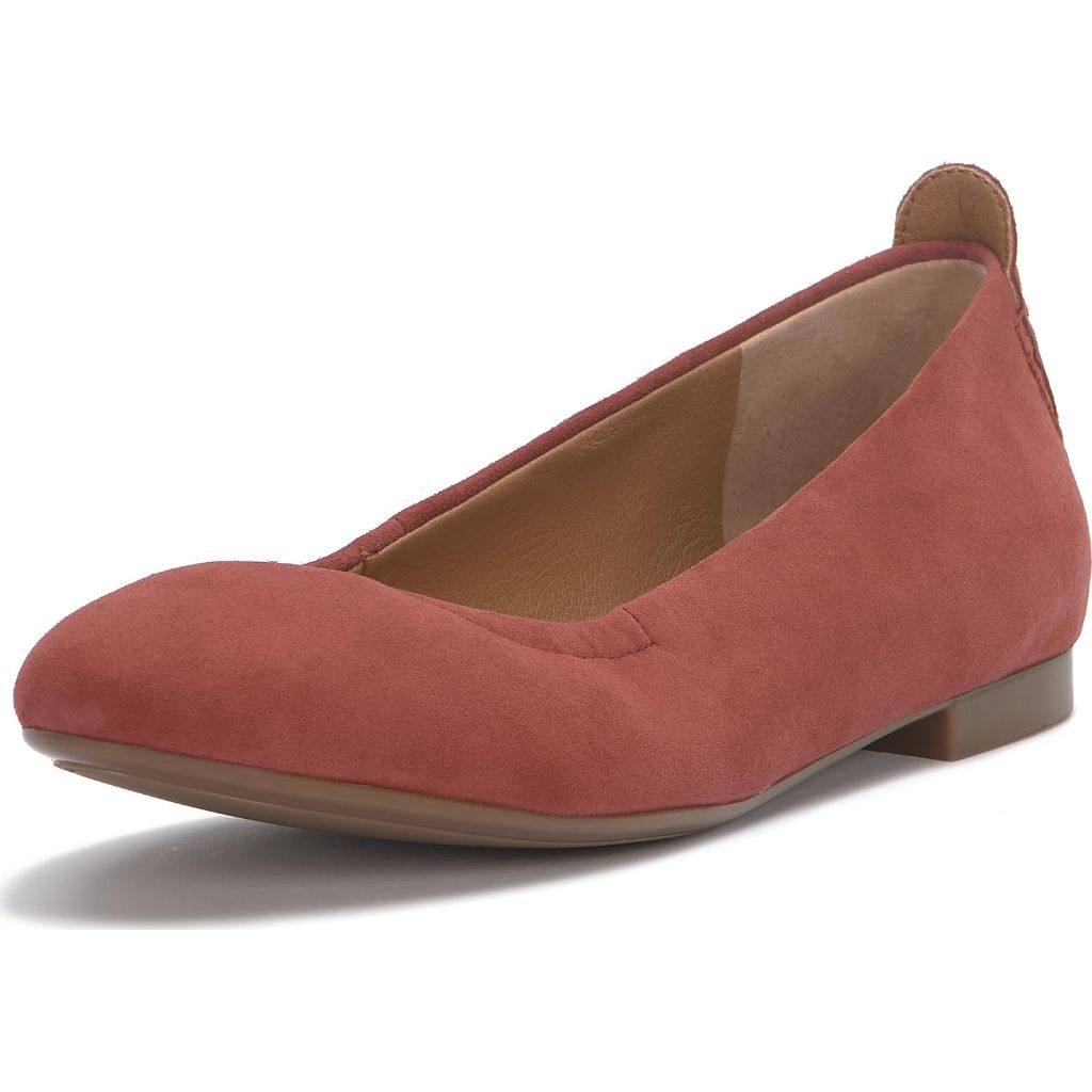 Lucky Brand Caliz Ballet Flat, Tibetian Red -size 9.5