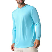 SZ L, Angel season Men's Rash Guard Shirts UPF 50+ Long Sleeve Swim Shirts Quick Dry UV Sun Protection Lightweight