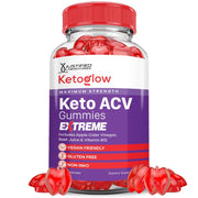 Keto Glow Keto ACV Gummies Extreme 2000MG, 60 Gummies