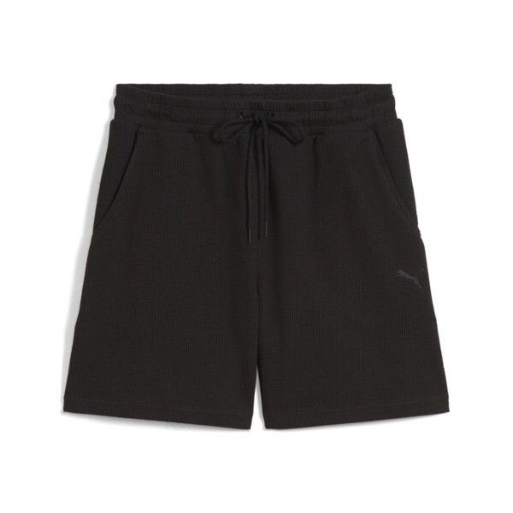 Shorts PUMA Tiro Alto Her 12cm Para Mujer En Talle XL Negro