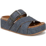 Blowfish Malibu Iris Women's Platform Sandals, Size: 6.5, Dark Blue