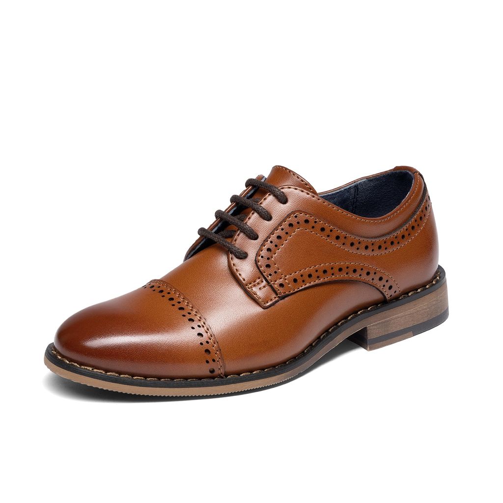 Bruno Marc Boys Prince_K1 Classic Oxfords Dress Shoes