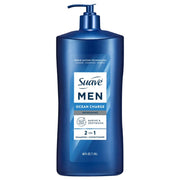 Suave Men Ocean Charge 2-in-1 Refreshing Shampoo & Conditioner (40 FL OZ)