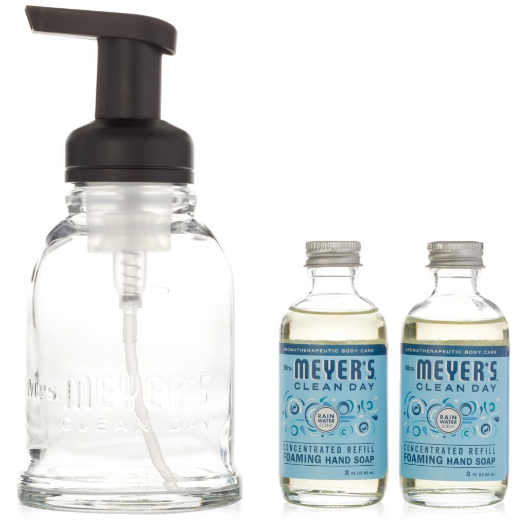 MRS MEYER'S Foaming Hand Soap Starter Kit, 1 EA