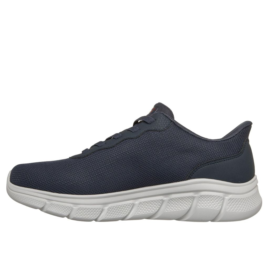 Skechers Bobs Men's B Flex - Glacial Edge Slip-ins, DKNV, 12
